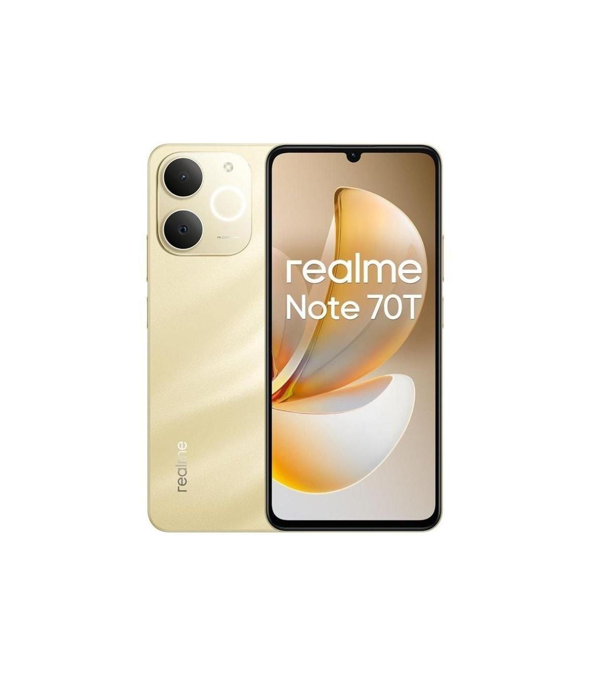 Smartphone Realme Note 70T 4GB/ 128GB/ 6.74\'/ Dorado Playa