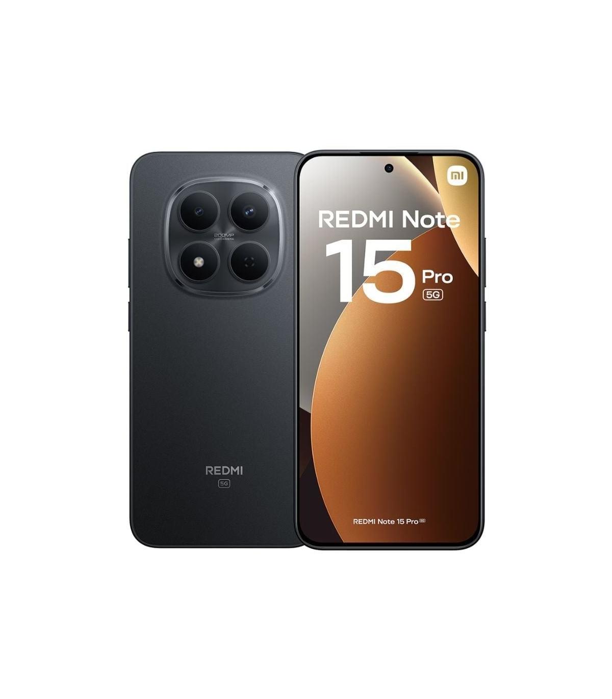 Smartphone Xiaomi Redmi Note 15 Pro 8GB/ 512GB/ 6.83\'/ 5G/ Negro