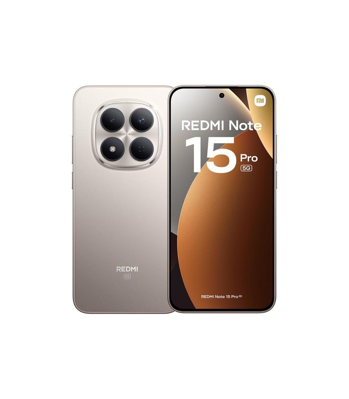 Smartphone Xiaomi Redmi Note 15 Pro 8GB/ 512GB/ 6.83\'/ 5G/ Titanio