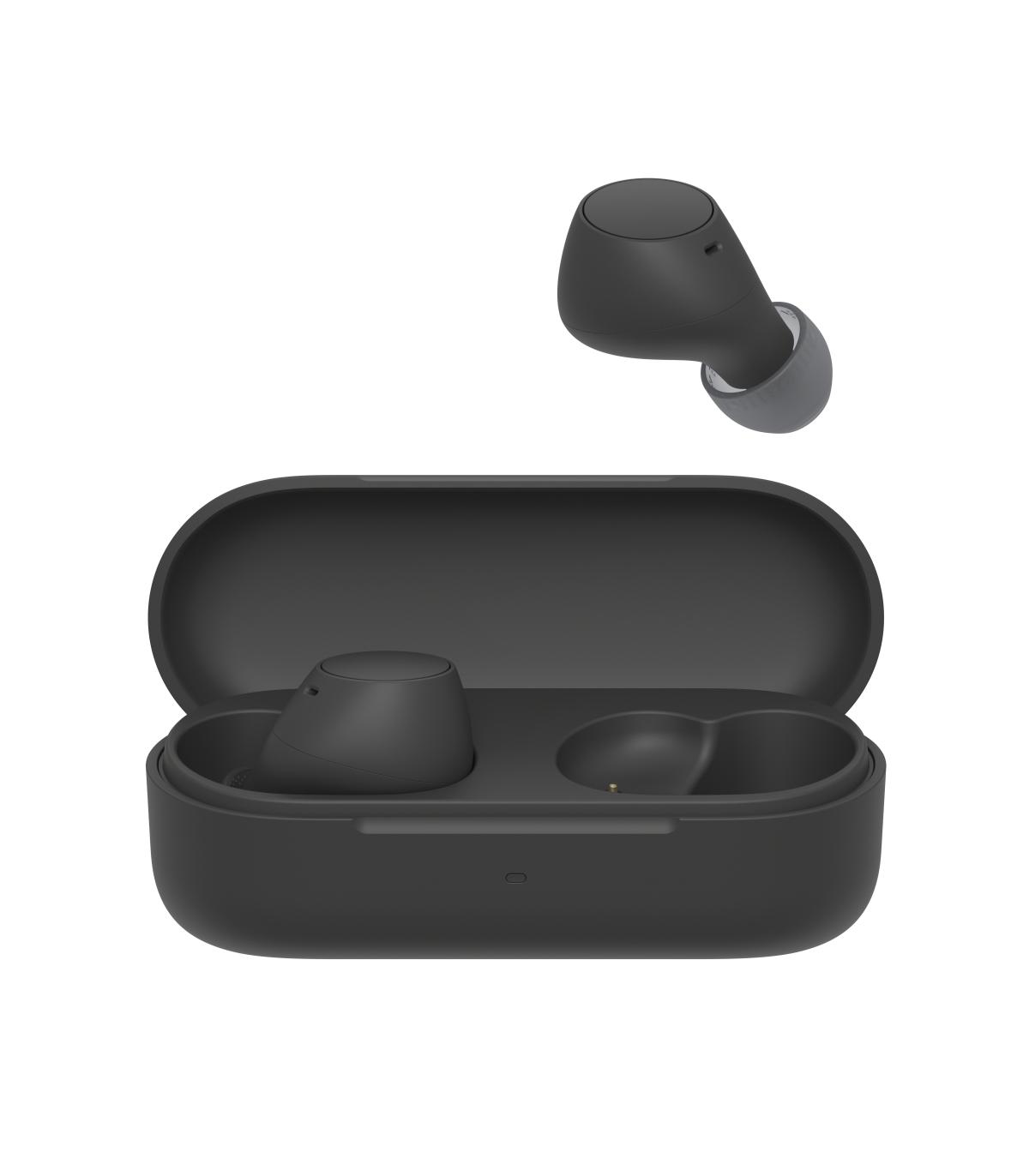 Auriculares Bluetooth Sony WF-C510 Con Estuche De Carga  Autonoma 5h  Negros