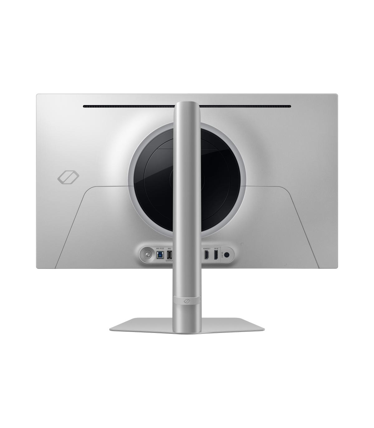 Smart Monitor Gaming Samsung OLED Odyssey G6 S27DG610SU 27'  QHD  0.03ms  240Hz  VA  Regulable En Altura  Smart TV  Plata