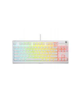 TECLADO STEELSERIES APEX 3 TKL (USA) BLANCO (64819)