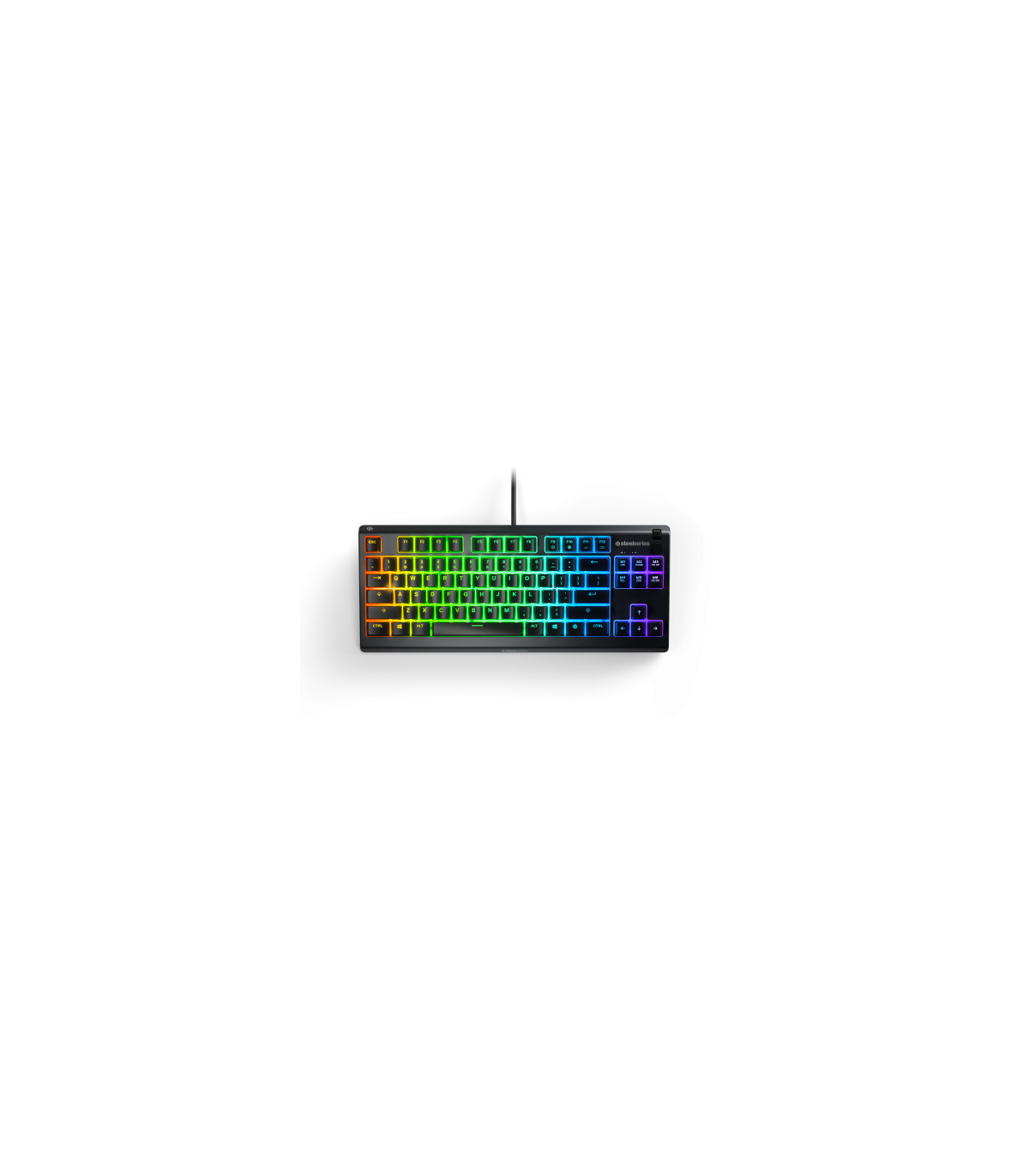 Steelseries APEX 3 TKL teclado USB QWERTY Ingls de EE. UU. Negro