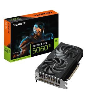 GIGABYTE GeForce RTX 5060 Ti WINDFORCE MAX OC 8G Tarjeta Grfica  8 GB GDDR7, 128 Bits, PCI-E 5.0, 2587 MHz Frecuencia Del Ncleo,
