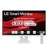 MONITOR LG 27U731SA-W - MONITOR MYVIEW 27", PANEL IPS, (3840 X 2160), 60HZ, 5MS (GTG), WEBOS 24, DCI-P3 90%, AJUSTE EN INCLINAC