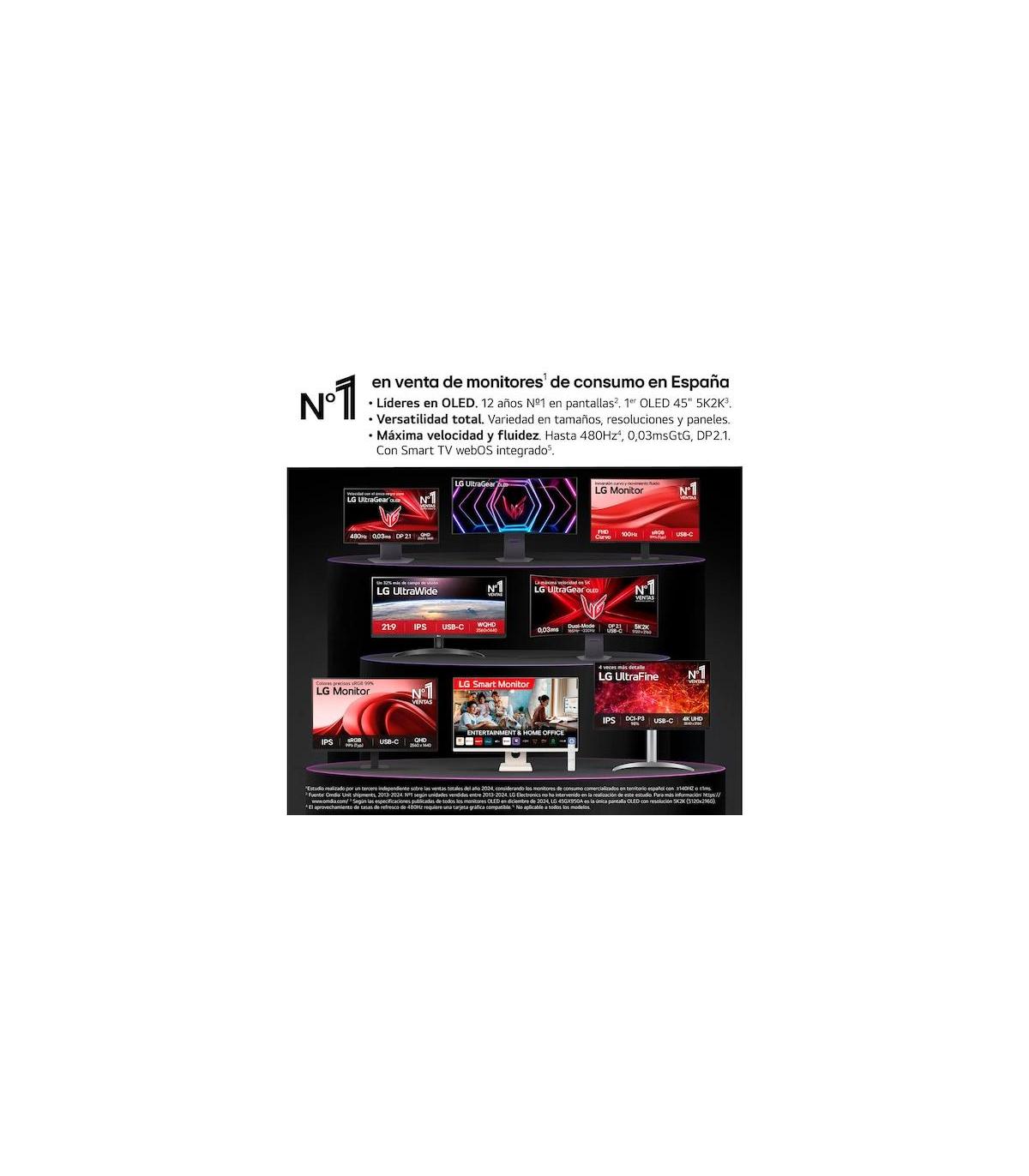 MONITOR LG 27U731SA-W - MONITOR MYVIEW 27", PANEL IPS, (3840 X 2160), 60HZ, 5MS (GTG), WEBOS 24, DCI-P3 90%, AJUSTE EN INCLINAC