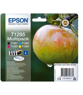 PACK DE CARTUCHOS 4 COLORES (CMYK) EPSON T1295