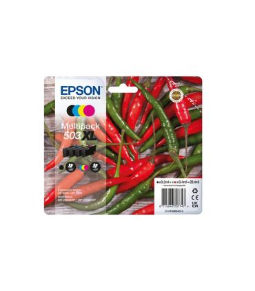 PACK DE CARTUCHOS 4 COLORES (CMYBK) EPSON 503XL