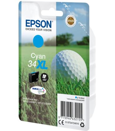 CARTUCHO CIAN EPSON 34XL