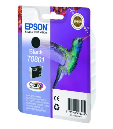 CARTUCHO NEGRO EPSON T0801