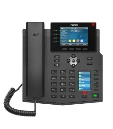 Fanvil X5U, 16 lneas SIP, 1 pantalla lateral