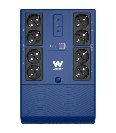 SAI Lnea Interactiva Woxter Multibase UPS 800 VA/ 800VA-480W/ 8 Salidas/ Formato Torre