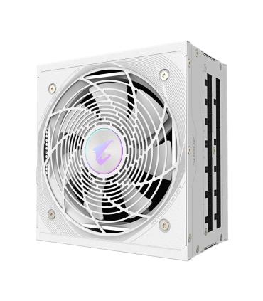 GIGABYTE AORUS ELITE P1000W ICE Fuente De Alimentacin - PCIe 5.0, 80 PLUS Platinum, Diseo Completamente Modular, Ventilador De 1