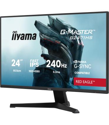 MONITOR IIYAMA 24 PULGADAS RESOLUCIN FULL HD (1920X1080), PANEL IPS, 0,8 MS (MPRT), 165 HZ, BRILLO 250, CONTRASTE 1100 1, HDMI, 