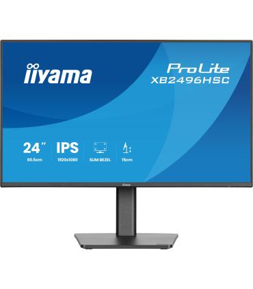 MONITOR IIYAMA PANTALLA PARA PC 60,5 CM (23,8") 1920 X 1080 PIXELES FULL HD LED PANEL IPS USB-C HDMI DISPLAYPORT ALTURA AJUSTAB