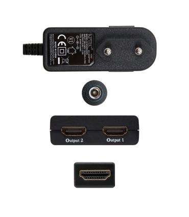Duplicador HDMI Nanocable 10.25.3502  HDMI Macho - 2x HDMI Hembra