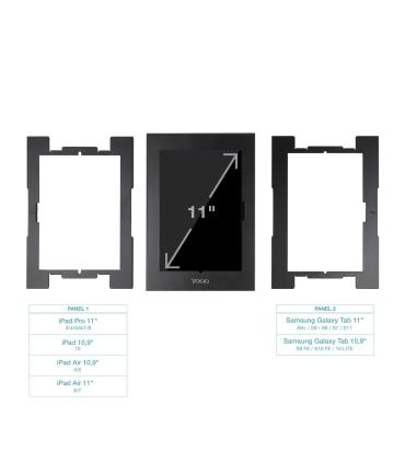 Marco Antirrobo Para Tablet TooQ TQATTE2601-S-B  Negro