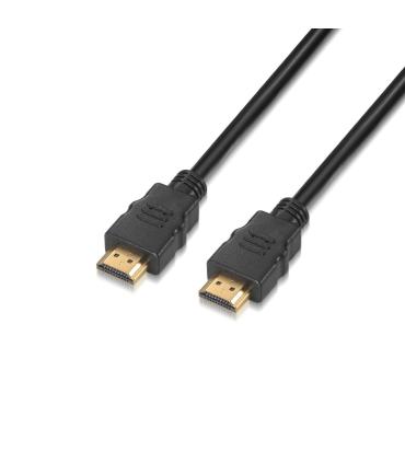 CABLE HDMI AISENS V2.0 PREMIUM 4K60HZ 18GBPS A M-A M NEGRO 1.0M