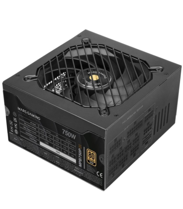 Fuente de Alimentacin Mars Gaming MPB750PSI/ 750W/ Ventilador 14cm/ 80 Plus Gold