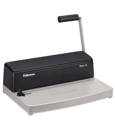 Encuadernadora Fellowes Metal 25/ Grafito