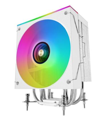 Ventilador Con Disipador Mars Gaming MCPU-LCD  12cm  Blanco