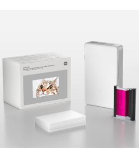 Papel Fotogrfico para Sublimacin Xiaomi Portable Dye-Sublimation Photo Paper/ 5 x 7.6cm/ 50 Hojas