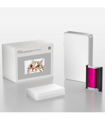 Papel Fotogrfico para Sublimacin Xiaomi Portable Dye-Sublimation Photo Paper/ 5 x 7.6cm/ 50 Hojas