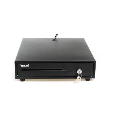 Iggual Cajn Portamonedas IRON-15 37cm 4+8 Negro