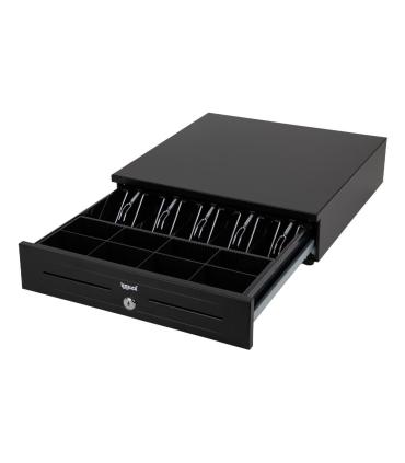 Iggual Cajn Portamonedas IRON-HD 41cm 5+8 Negro