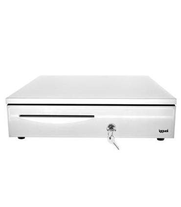 Iggual Cajn Portamonedas IRON-30W 42cm 5+5 Blanco