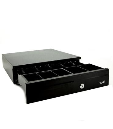 Iggual Cajn Portamonedas IRON-30 42cm 5+5 Negro