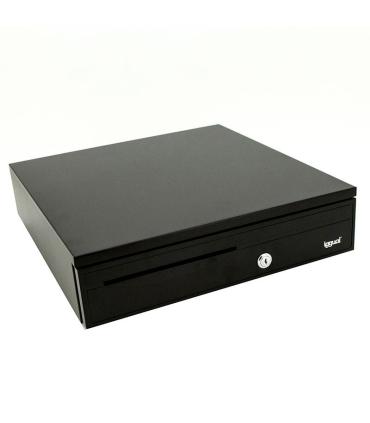 Iggual Cajn Portamonedas IRON-30 42cm 5+5 Negro