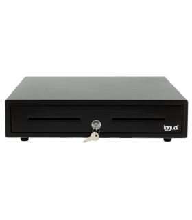 Iggual Cajn Portamonedas IRON-50 42cm 5+8 Negro