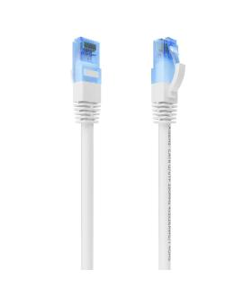 CABLE RED LATIGUILLO RJ45 CAT.6 UTP AWG26 CCA BLANCO 1.5M AISENS A135-0820