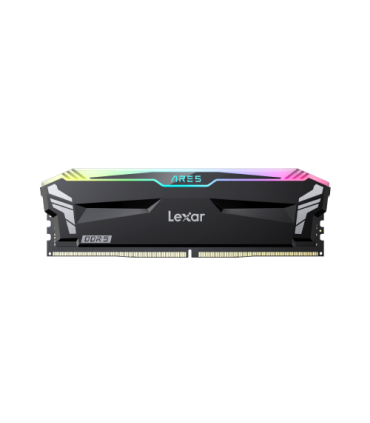 LEXAR MEMORIA ARES DDR5 32GB (2X16GB)   6800 CL34 1.4V  HEATSINK  RGB DUAL PACK BLACK  LD5U16G68C34LA-RGD