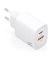 CARGADOR DE PARED GAN AISENS A110-0952/ 1XUSB TIPO-C/ 1XUSB/30W/ BLANCO