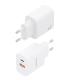 CARGADOR DE PARED GAN AISENS A110-0952  1XUSB TIPO-C  1XUSB 30W  BLANCO