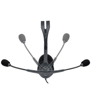 AURICULARES LOGITECH H111 GRIS MICROFONO ALAMBRICO