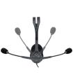 AURICULARES LOGITECH H111 GRIS MICROFONO ALAMBRICO