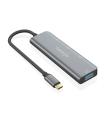 HUB AISENS USB 3.2 GEN2 10G USB-C USB-C/M-1XUSB-C/H-3XUSB-A/H 15CM