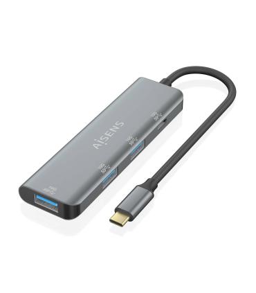 HUB AISENS USB 3.2 GEN2 10G USB-C USB-C M-1XUSB-C H-3XUSB-A H 15CM