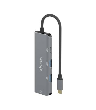 HUB AISENS USB 3.2 GEN2 10G USB-C USB-C M-1XUSB-C H-3XUSB-A H 15CM