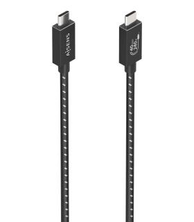 CABLE USB4 AISENS GEN3X2 40GBPS 8K60HZ 5A 48V 240W E-MARK C M-C M 1.5M