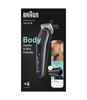 Cortapelos Braun BodyGroomer Series 5 BG5360  Con Batera  4 Accesorios