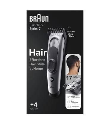 Cortapelos Braun Series 7 HC7390  Con Batera  2 Accesorios