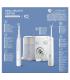 Irrigador Bucal Braun Oral-B Oxyjet + Cepillo IO Series 4  Blanco  Incluye 2 Recambios