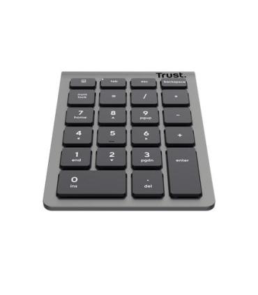 Teclado Numrico Inalmbrico Trust Xalas Wireless  Plata