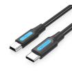 Cable USB 2.0 Tipo-C Vention COWBD/ USB Tipo-C Macho - MiniUSB Macho/ 480Mbps/ 50cm/ Negro