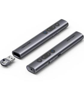 Presentador Inalmbrico por Bluetooth Vention KQJH0/ 2.4GHz/ Gris