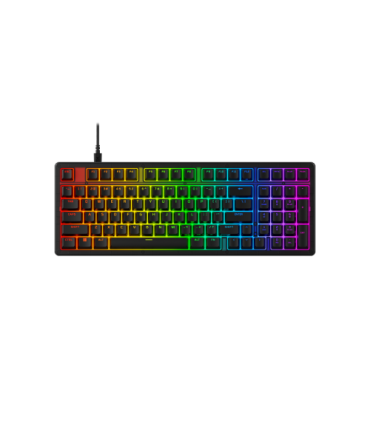 HyperX Origins 2 1800 teclado Juego USB Negro